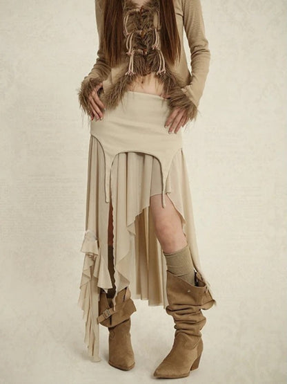 Fairy Grunge Layered Skirt