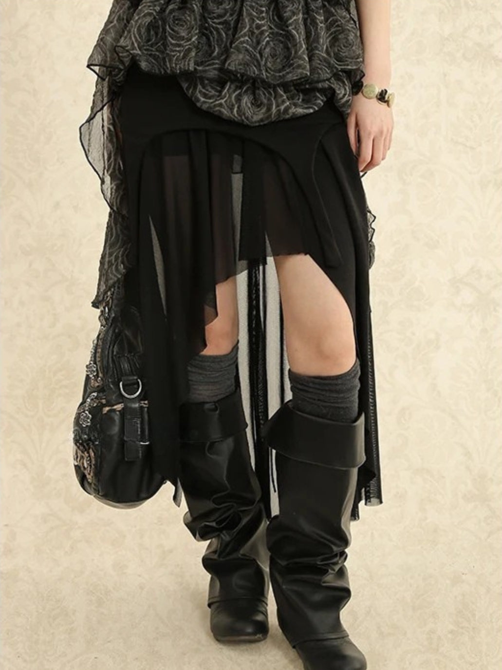Fairy Grunge Layered Skirt