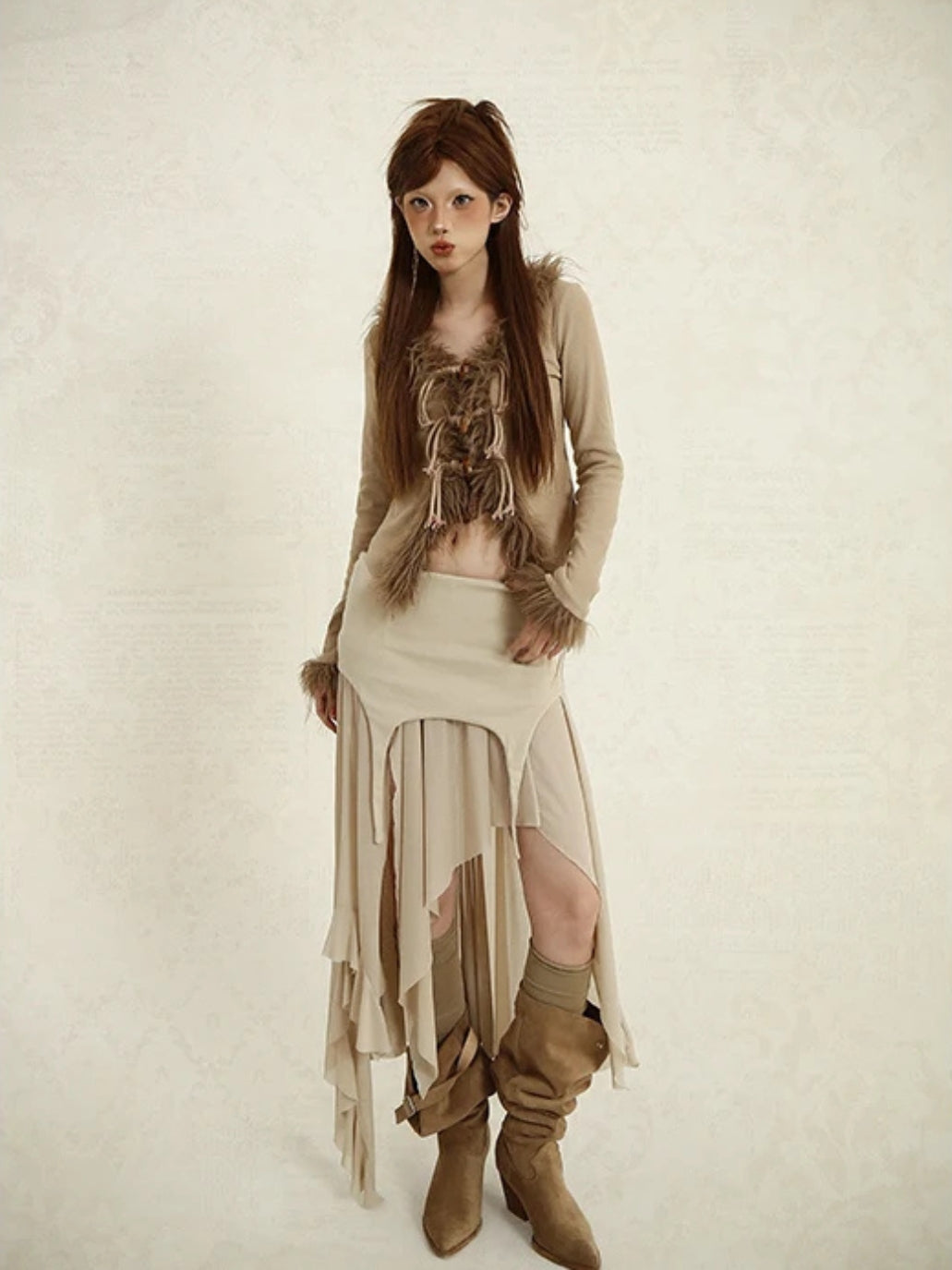 Fairy Grunge Layered Skirt