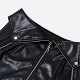 Faux Leather Mini Skirt