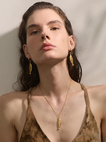 Fish Necklace & Earrings Set
