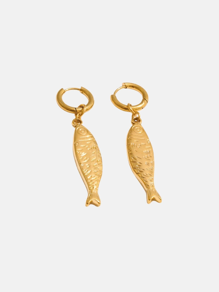 Fish Necklace & Earrings Set