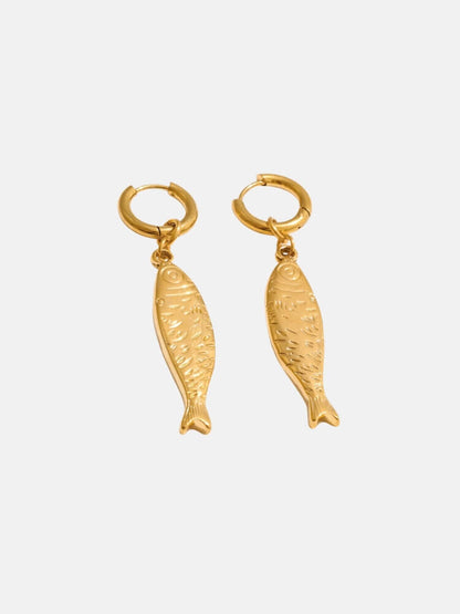 Fish Necklace & Earrings Set