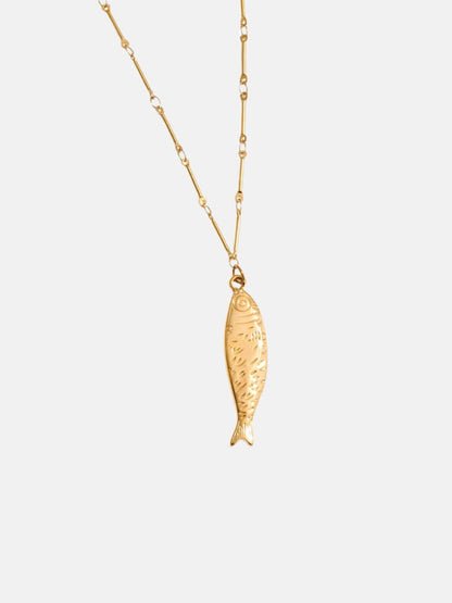 Fish Necklace & Earrings Set