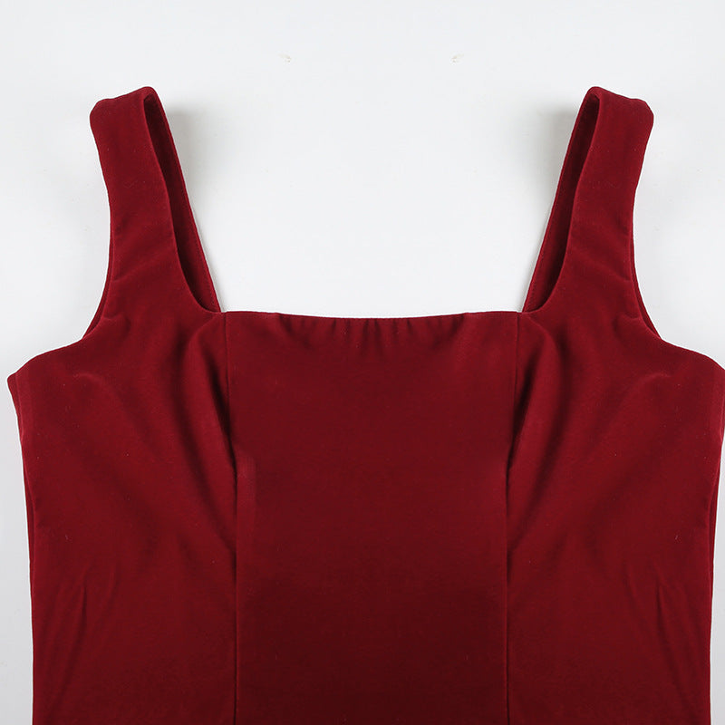 Flared Mini Dress