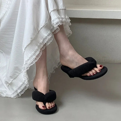 Fluffy Flip Flops