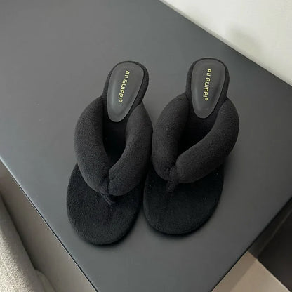 Fluffy Flip Flops