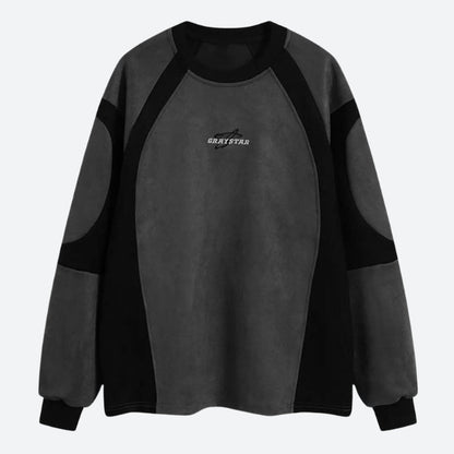 Geometric Shaped Graystar Sweatshirt