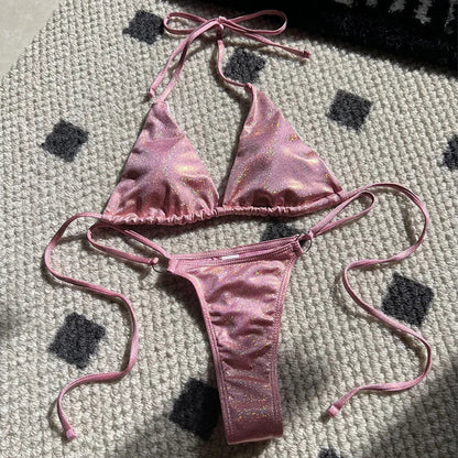 Glitter Bikini Set