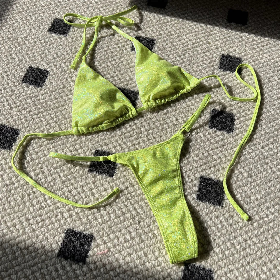 Glitter Bikini Set