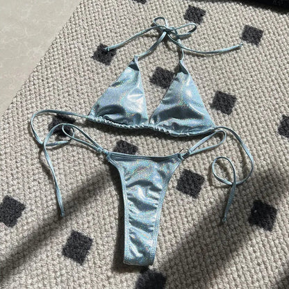 Glitter Bikini Set