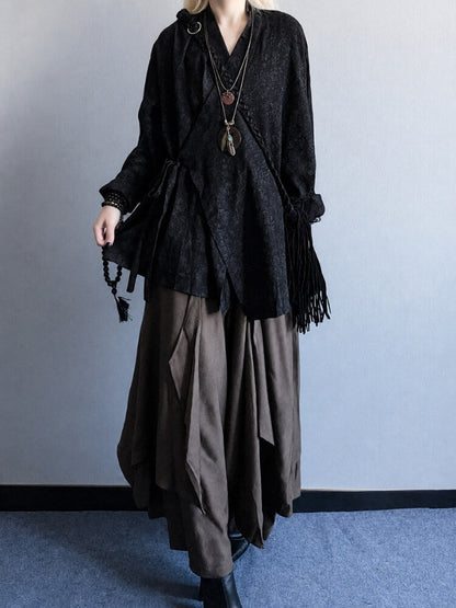 Goth Kimono Blouse