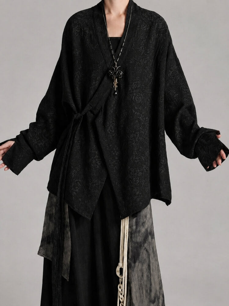 Goth Kimono Blouse