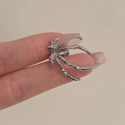 Goth Spider Earcuff