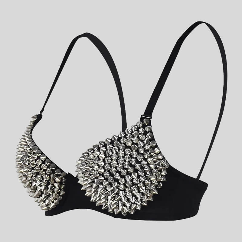 Goth Spike Bra