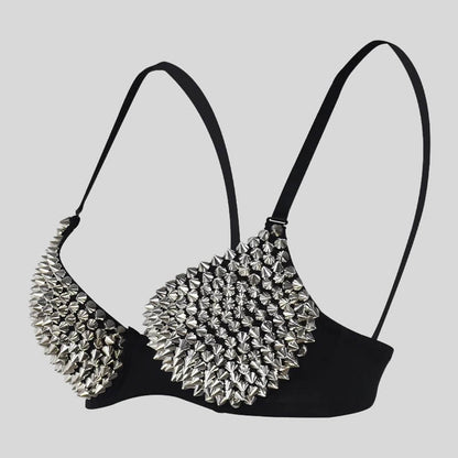 Goth Spike Bra