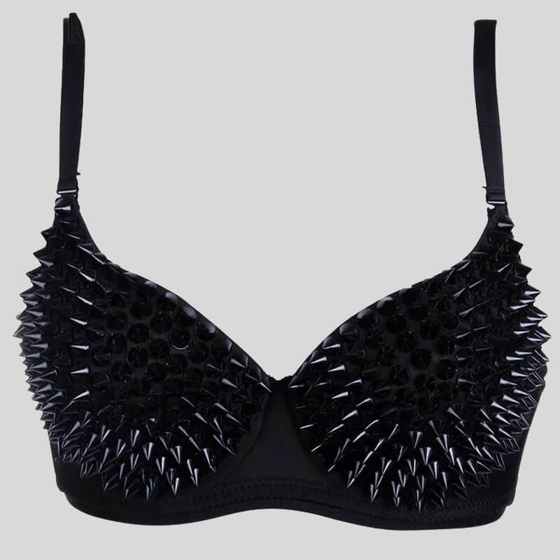 Goth Spike Bra