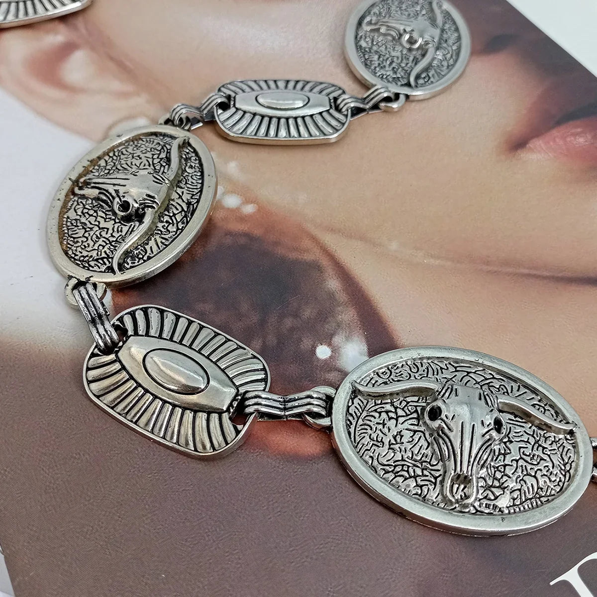 Grunge Concho Belt
