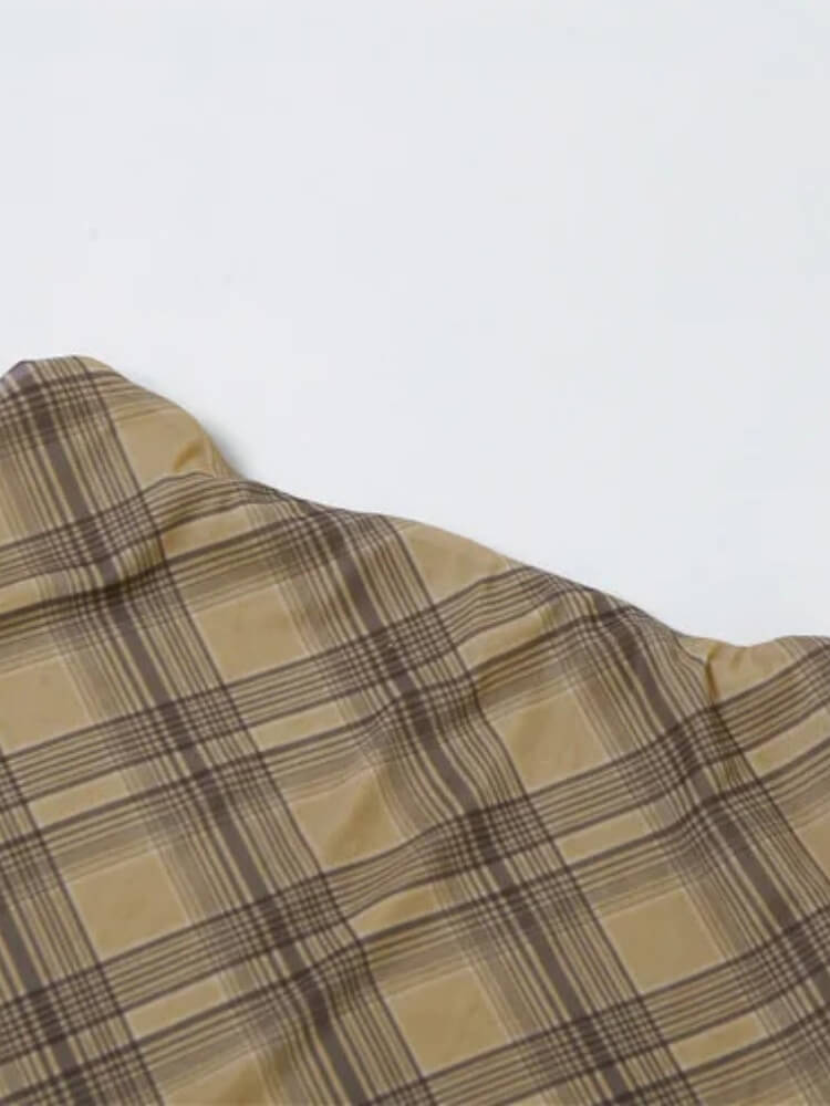 Grunge Plaid Maxi Skirt