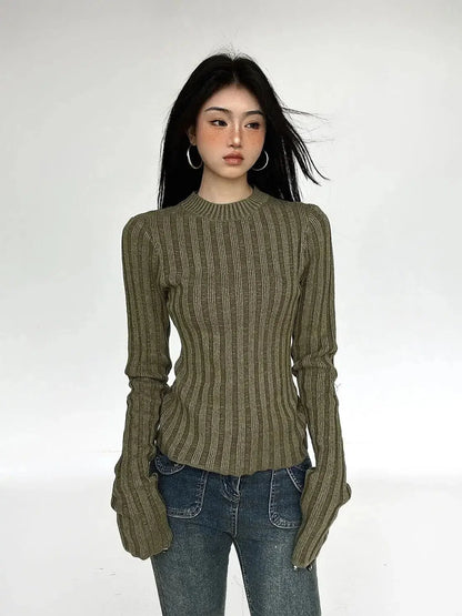 Grunge Slim Fit Sweater