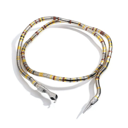Grunge Snake Necklace & Bracelet