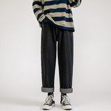 Solid Classic Baggy Jeans