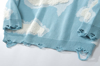 Knitted Clouds Sweater