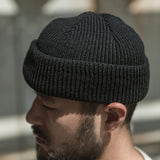 Military Wool Knit Thick Beanies