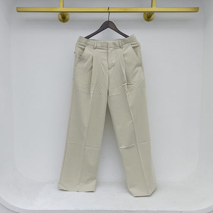 Loose Straight High Rise Pants
