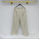 Loose Straight High Rise Pants