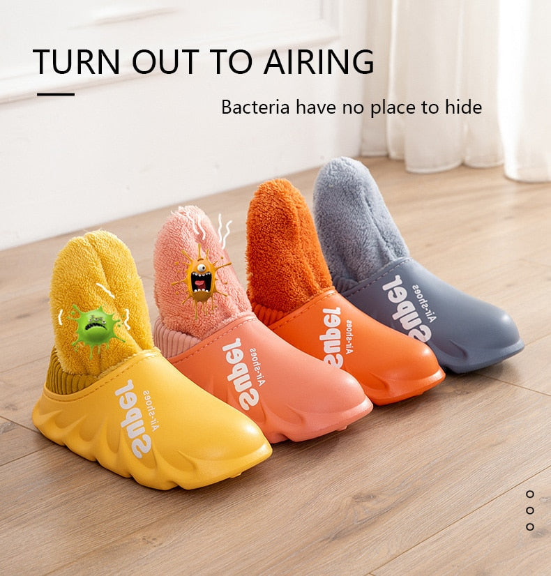 Waterproof Cotton Insole Slipper