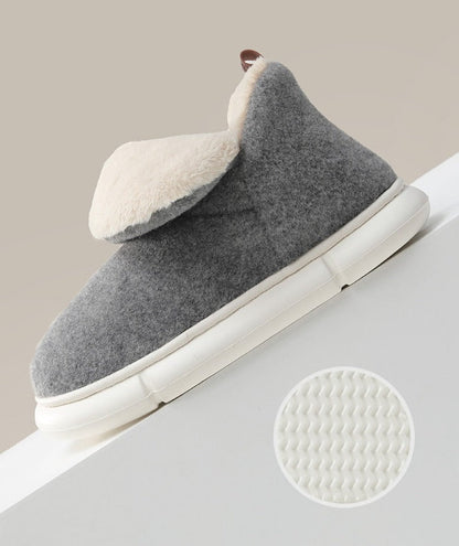 Plain Snow Slippers