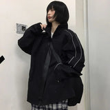 Reflective Black Women's Jacket