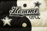 Yin Yang Club Oversized Puffer Jacket