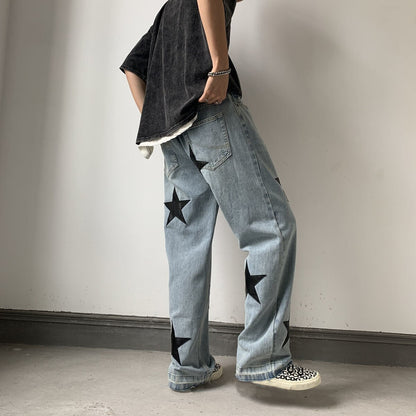 All Over Star Denim Jeans