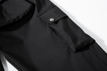 Side Breasted Cargo Pants
