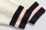 Sleeves of the white Determine Bear Sweater