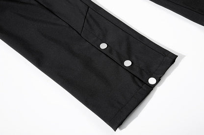 Side Breasted Cargo Pants