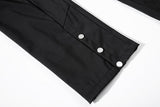 Side Breasted Cargo Pants
