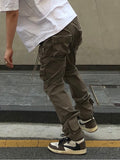 Long Drawstrings Cargo Pants
