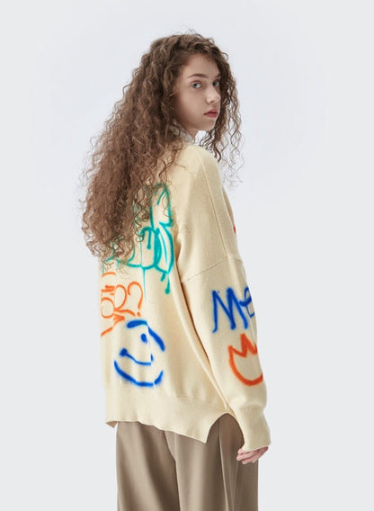 Jurassic Hunger Sweater DAXUEN