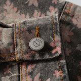 Denim Sakura Gradient Jacket