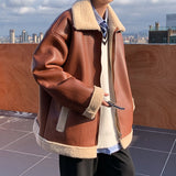 Thick Wool Leather Jacket