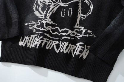 Wanting For Your Text Sweater