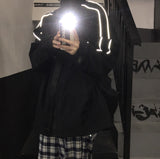 Reflective Black Women's Jacket