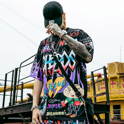 Chaos Cartoon T-shirt