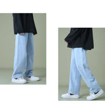 Wide-leg Baggy Denim Pants