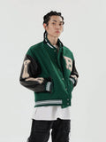 Skeleton Bones Varsity Jacket