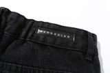 Heart Black Solid Denim Jeans
