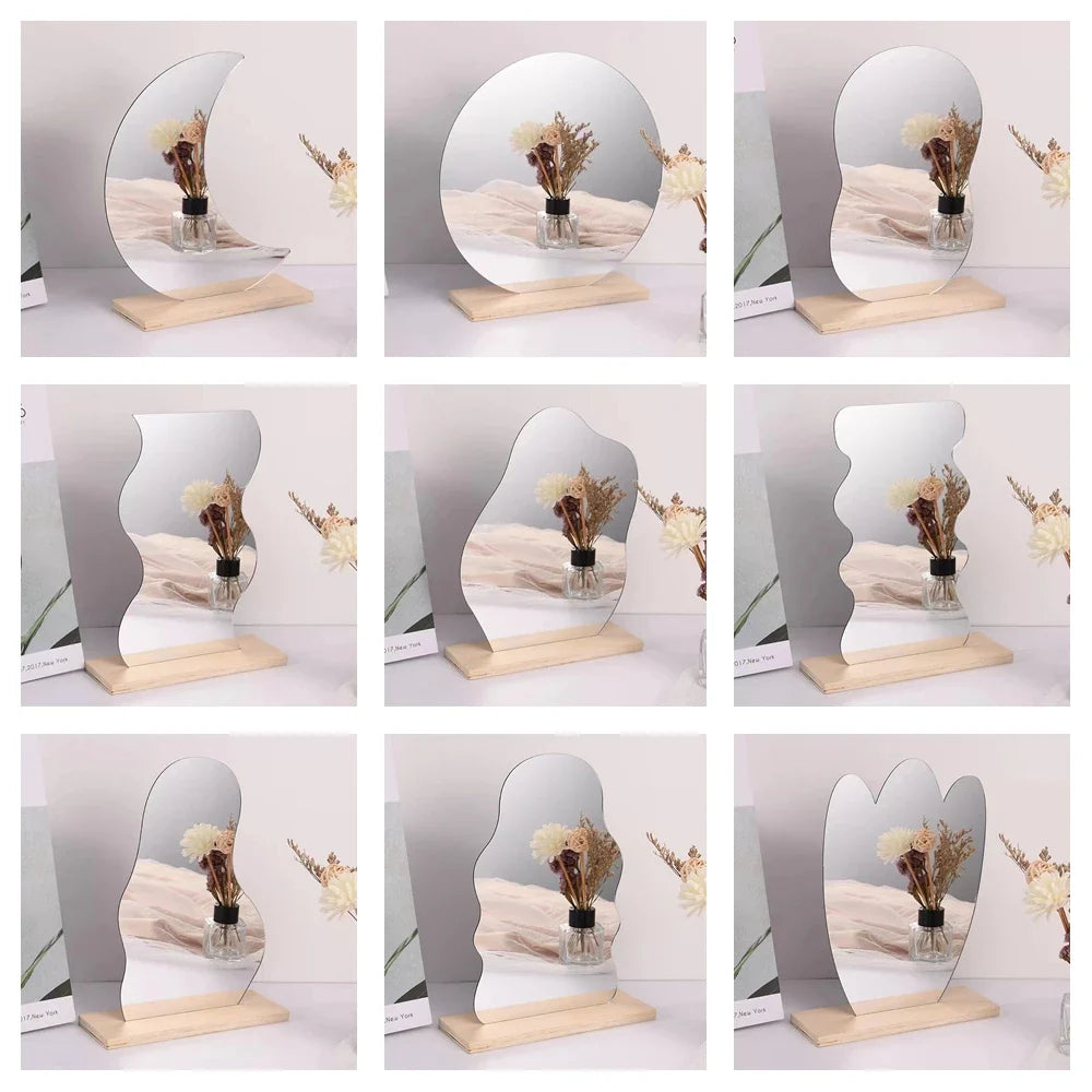 Irregular Acrylic Wavy Mirror